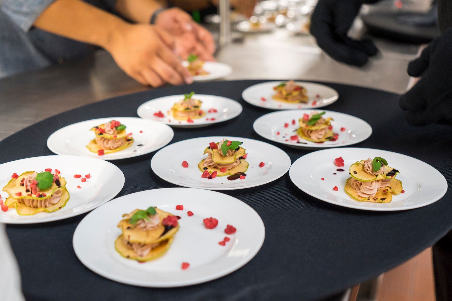 Alinea signature dish food