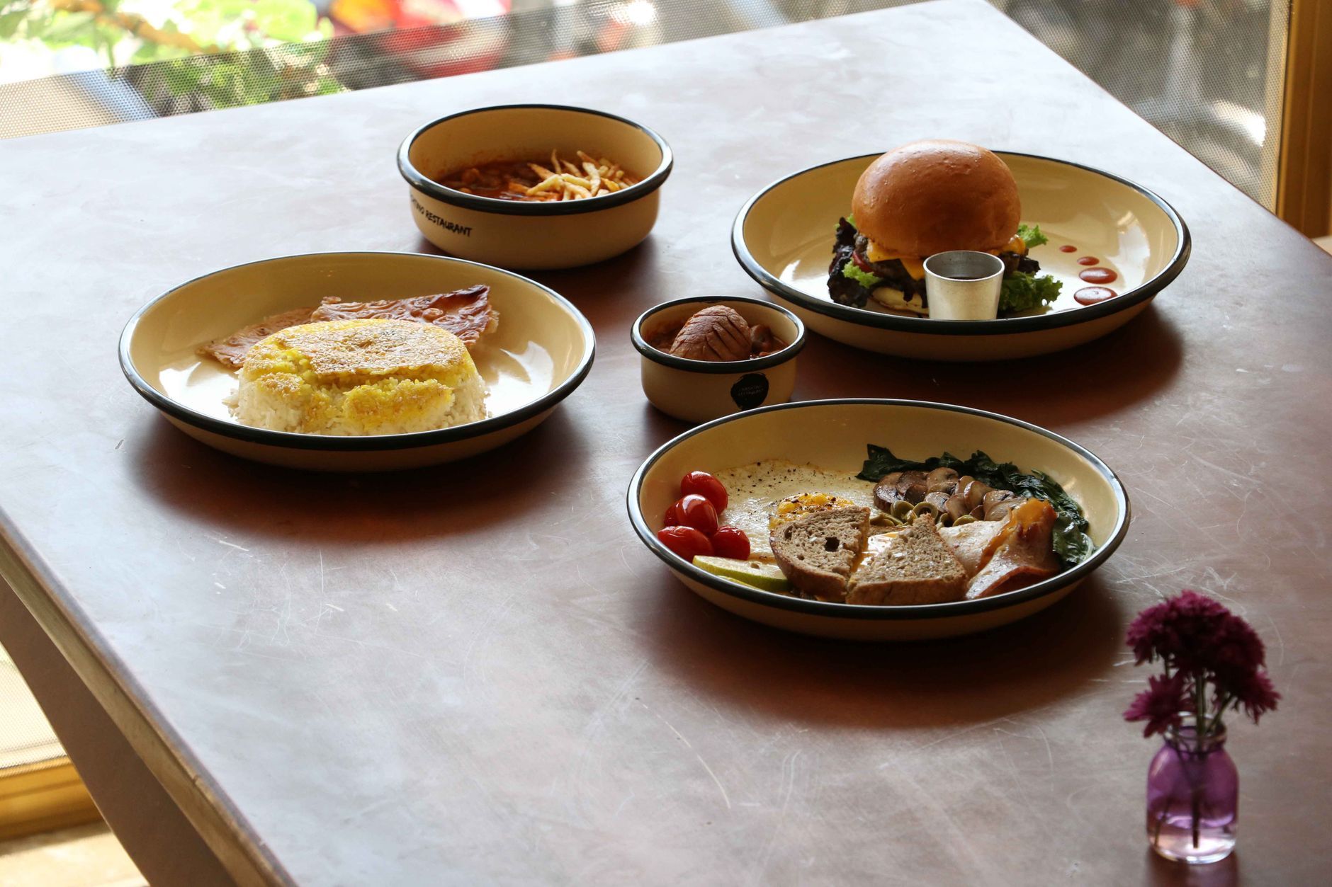 Kod & Vin signature dish plated