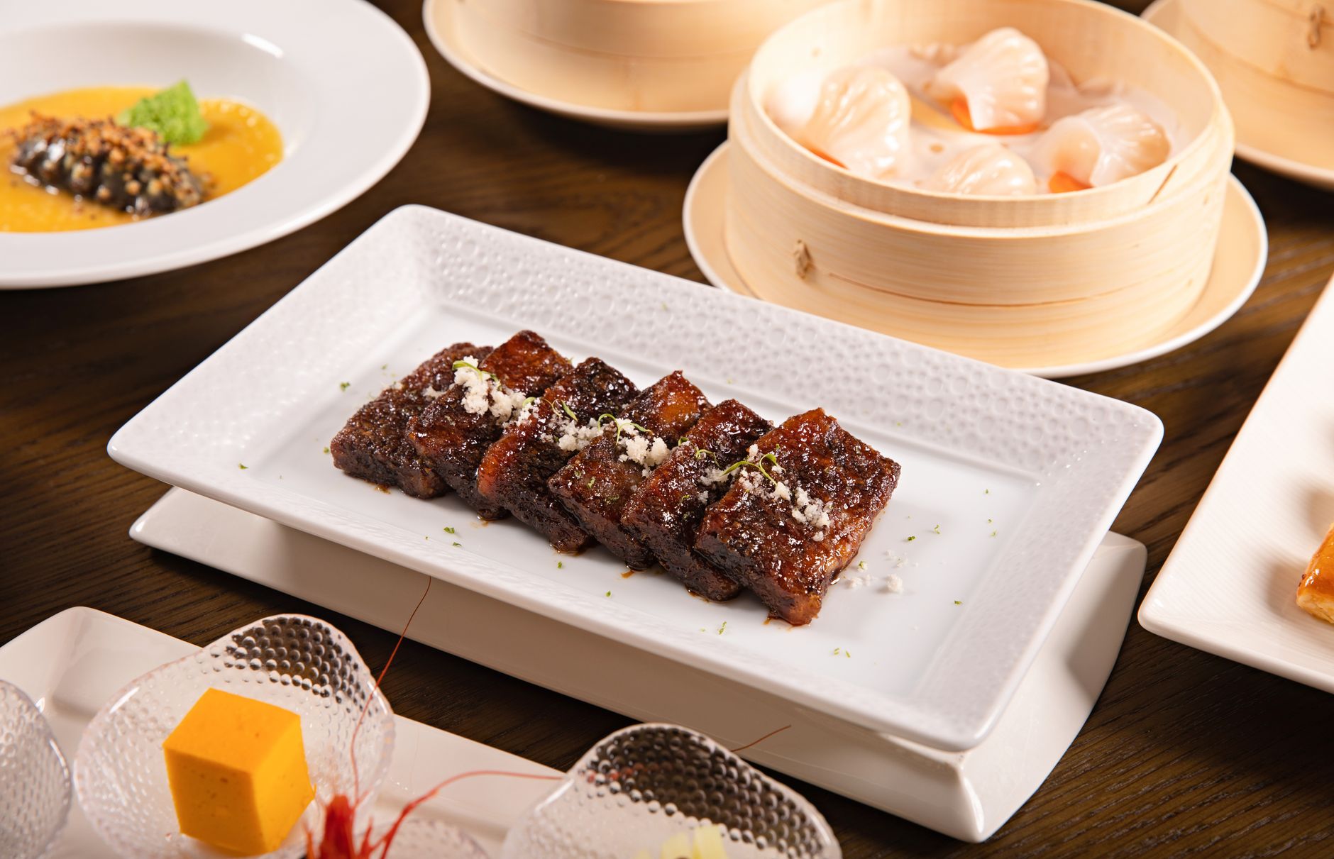 Signature dish Lung King Heen
