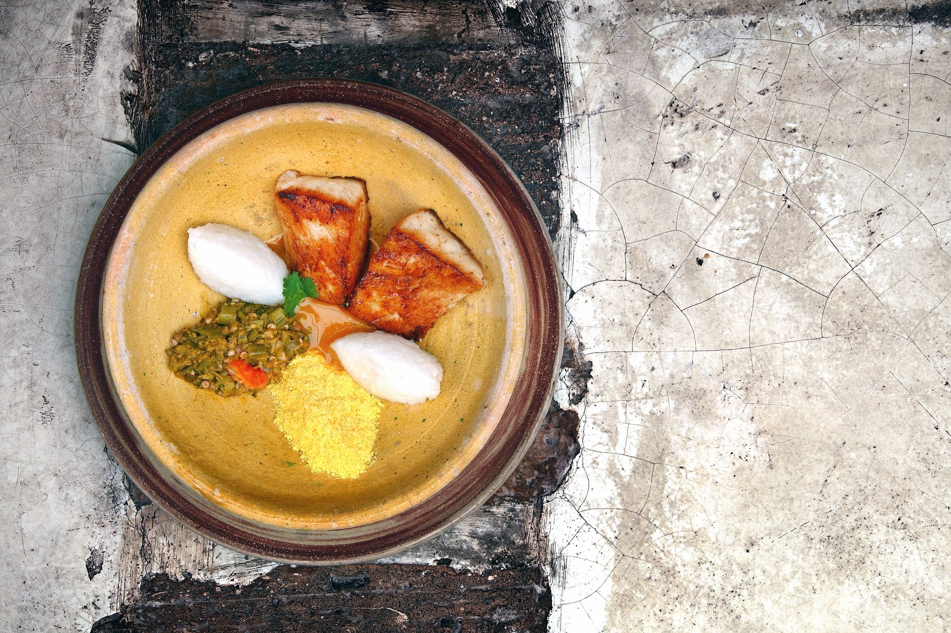 Signature dish Mullixhiu
