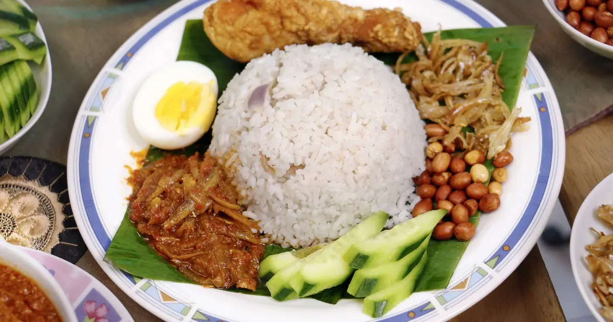 Nasi Lemak - Kuliner Asia