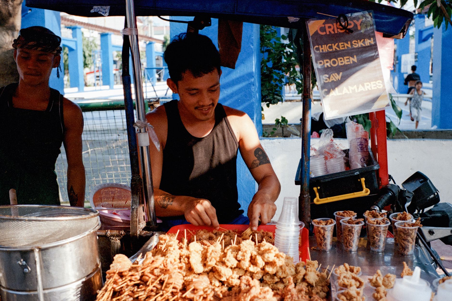 Bocadillo de Calamares at Bar La Campana Madrid Spain hidden gem Madrid Street Food