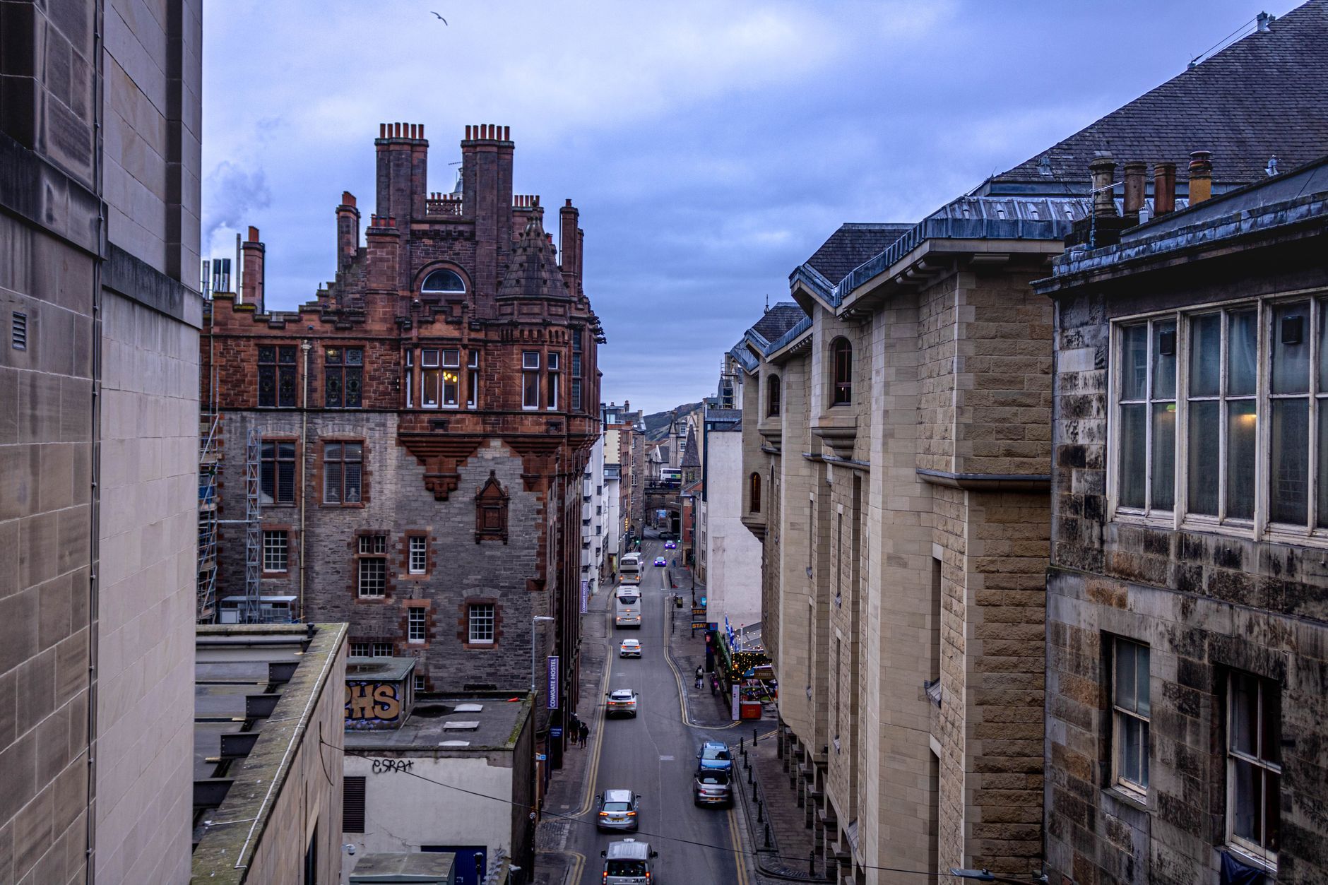 The Kitchin Edinburgh interior dining atmosphere